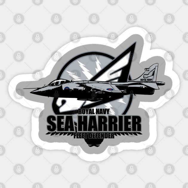 Sea Harrier Sticker by TCP